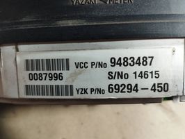 Volvo S80 Compteur de vitesse tableau de bord 6929445