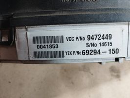 Volvo S80 Compteur de vitesse tableau de bord 9472449