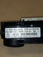 Mercedes-Benz GL X164 Centralina del climatizzatore A2518209989