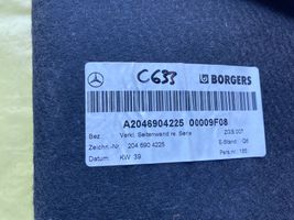Mercedes-Benz C AMG W204 Rivestimento pannello laterale del bagagliaio/baule A2046904225
