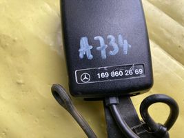 Mercedes-Benz A W169 Takaistuimen turvavyön solki 1698602669