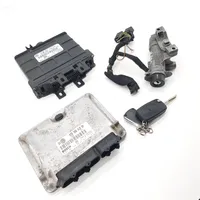 Volkswagen Golf IV Kit centralina motore ECU e serratura 038906018BM