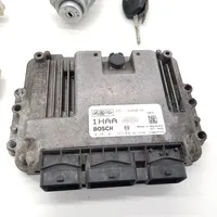 Ford Focus C-MAX Komputer / Sterownik ECU i komplet kluczy 3M5112A650MA