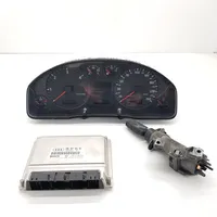 Audi A6 S6 C5 4B Kit calculateur ECU et verrouillage 0281010496