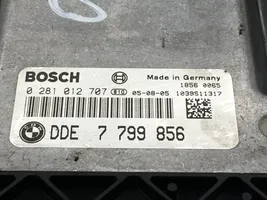 BMW 5 E60 E61 Calculateur moteur ECU 7799586