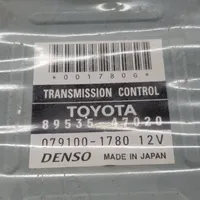 Toyota Corolla Verso E121 Gearbox control unit/module 8953547020