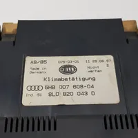 Audi A3 S3 8L Salona ventilatora regulēšanas slēdzis 5HB00760804