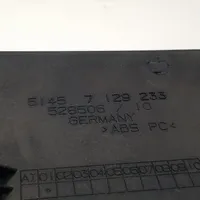 BMW 5 E60 E61 Moldura protectora de la rejilla de ventilación del panel 691073205