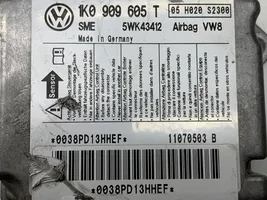 Volkswagen Golf V Sterownik / Moduł Airbag 1K0909605T