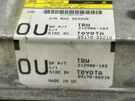Toyota Yaris Oro pagalvių valdymo blokas 891700D210
