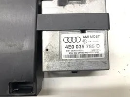 Audi A4 S4 B8 8K Kiti prietaisai 4E0035785D