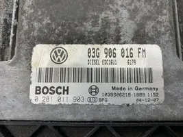 Volkswagen Golf V Sterownik / Moduł ECU 03G906016