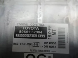 Toyota Yaris Centralina/modulo motore ECU 89661-52064