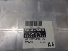 Toyota Corolla E120 E130 Komputer / Sterownik ECU silnika 89661-02A61