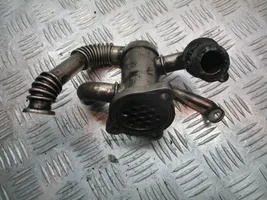 Opel Corsa C Uchwyt / Mocowanie chłodnicy spalin EGR 55184659