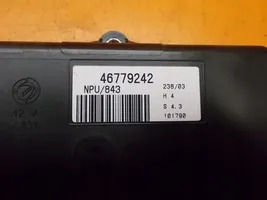 Lancia Ypsilon Unité de commande module de porte 46779242