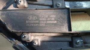 Hyundai Tucson LM Griglia superiore del radiatore paraurti anteriore 8635107100