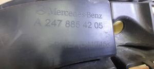 Mercedes-Benz B W247 Rejilla superior del radiador del parachoques delantero 