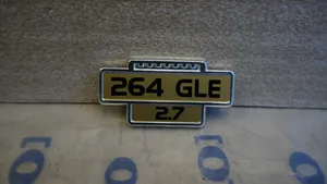 Volvo 240 Manufacturers badge/model letters 