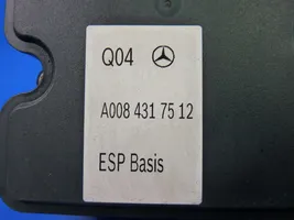 Mercedes-Benz A W176 Pompe ABS A0084317512