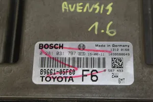 Toyota Avensis T270 Moottorin ohjainlaite/moduuli 8966105F60