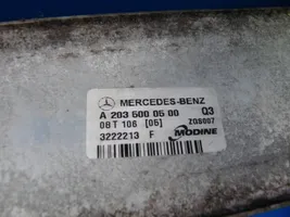 Mercedes-Benz CLC CL203 Intercooler radiator A2035000500