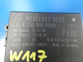 Mercedes-Benz CLA C117 X117 W117 Unité de commande, module PDC aide au stationnement A0009008004