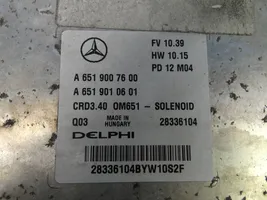 Mercedes-Benz B W246 W242 Moottorin ohjainlaite/moduuli A6519007600