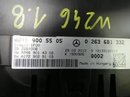 Mercedes-Benz B W246 W242 Spidometras (prietaisų skydelis) A2469005505