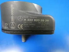 Mercedes-Benz A W176 Alarmes antivol sirène A2228202926