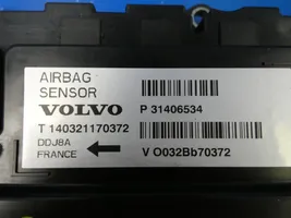 Volvo V40 Oro pagalvių valdymo blokas 31406534