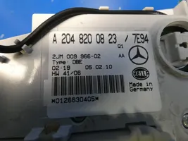 Mercedes-Benz C W204 Éclairage lumière plafonnier avant A2048200823