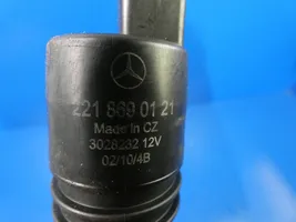 Mercedes-Benz C W204 Pompa lavavetri parabrezza/vetro frontale 2218690121