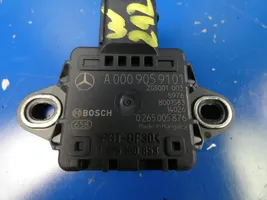 Mercedes-Benz E W212 Sensor ESP de aceleración de frecuencia del intermitente A0009059101