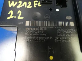 Mercedes-Benz E W212 SAM control unit 2129009622