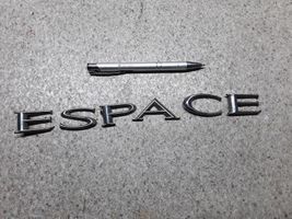 Renault Espace -  Grand espace IV Valmistajan merkki/mallikirjaimet 
