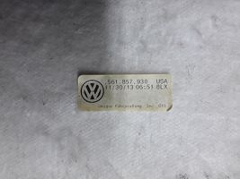 Volkswagen PASSAT B7 USA Hansikaslokerosarja 561857135