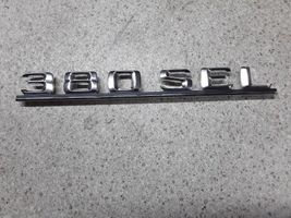 Mercedes-Benz S W126 Logo, emblème de fabricant 1268170215