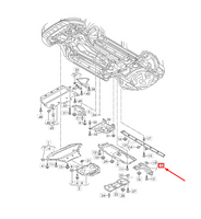 Volkswagen Touareg III Protection inférieure latérale 4M4825214D