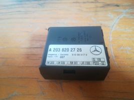 Mercedes-Benz C W203 Sterownik / Moduł alarmu A2038202726