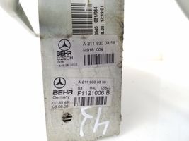 Mercedes-Benz CLS C219 Radiatore aria condizionata (A/C) (abitacolo) A2118300358