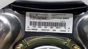 Mercedes-Benz ML W163 Ohjauspyörän turvatyyny 1634600298