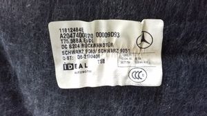 Mercedes-Benz C W204 Garniture de couvercle de coffre arriere hayon A2047400070