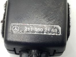 Mercedes-Benz E W211 Boucle de ceinture de sécurité avant 2118602169