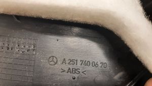Mercedes-Benz R W251 Juego de molduras protectoras de la puerta/portón del maletero A2517400770