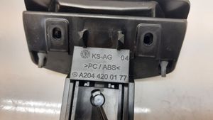 Mercedes-Benz E C207 W207 Leva di rilascio del freno a mano A2044200177