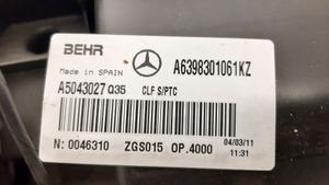 Mercedes-Benz Vito Viano W639 Salono oro mazgo komplektas A6398301061