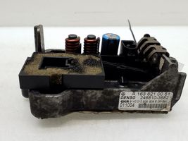 Mercedes-Benz ML W163 Heizungslüfter Regler Widerstand A1638210051