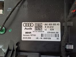 Audi A4 S4 B8 8K Sisälämmityksen ilmastoinnin korin kokoonpano 8T1819389