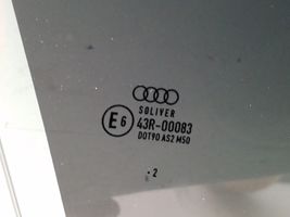 Audi A6 S6 C7 4G Front door window glass four-door E643R00083